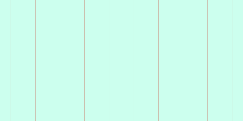#9cffe0 (50%), #caa393 vertical lines, one pixels wide, eighty pixels apart