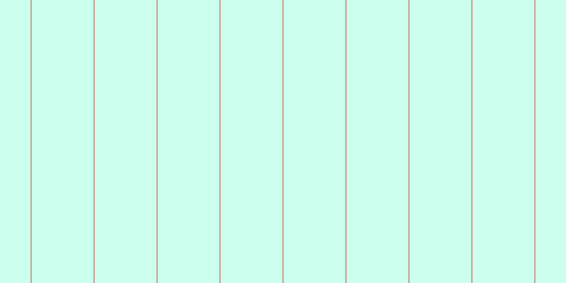 #9cffe0 (50%), #caa393 vertical lines, two pixels wide, eighty-seven pixels apart