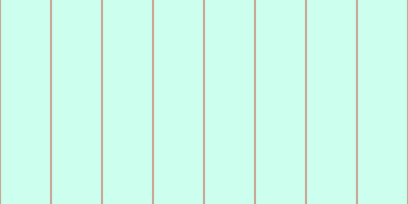#9cffe0 (50%), #caa393 vertical lines, four pixels wide, ninety-six pixels apart
