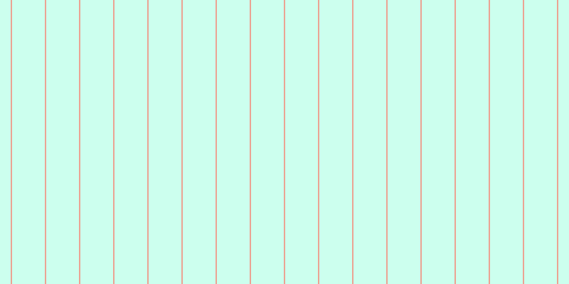 #9cffe0 (50%), #eba393 vertical lines, two pixels wide, forty-six pixels apart