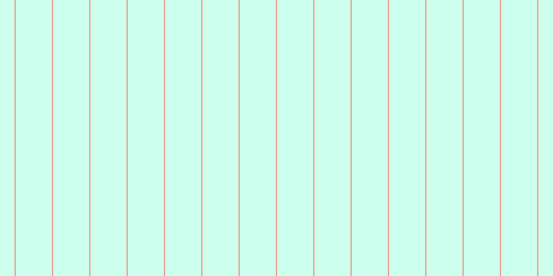 #9cffe0 (50%), #eba393 vertical lines, two pixels wide, fifty-two pixels apart