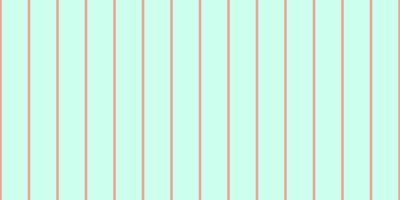 #9cffe0 (50%), #eba393 vertical lines, five pixels wide, fifty-two pixels apart