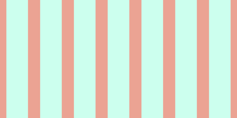 #9cffe0 (50%), #eba393 vertical lines, forty-one pixels wide, seventy-three pixels apart