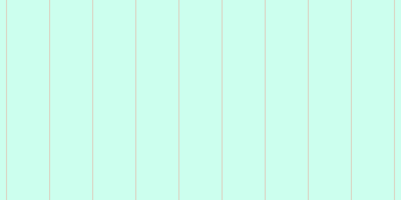 #9cffe0 (50%), #eba393 vertical lines, one pixels wide, eighty-five pixels apart