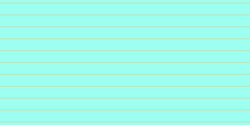 #9cffef, #dbd393 horizontal lines, two pixels wide, thirty-six pixels apart