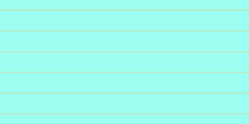 #9cffef, #dbd393 horizontal lines, two pixels wide, sixty-five pixels apart
