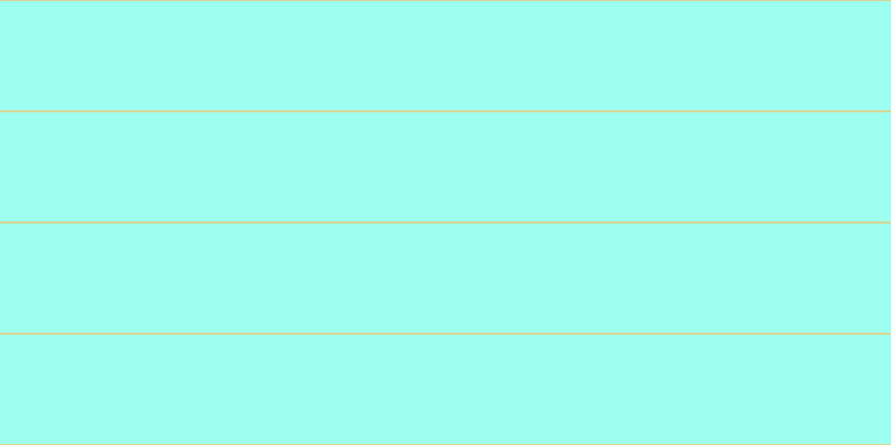 #9cffef, #dbd393 horizontal lines, two pixels wide, ninety-eight pixels apart