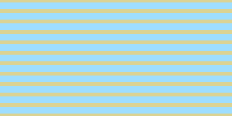 #9edeff, #dbd393 horizontal lines, thirteen pixels wide, twenty-three pixels apart