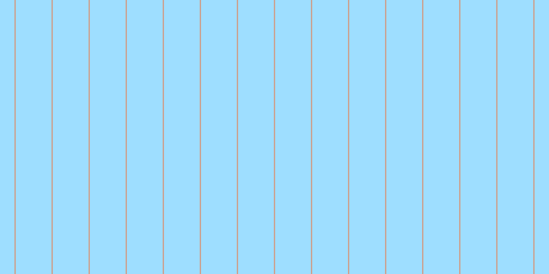 #9edeff, #caa393 vertical lines, two pixels wide, fifty-two pixels apart