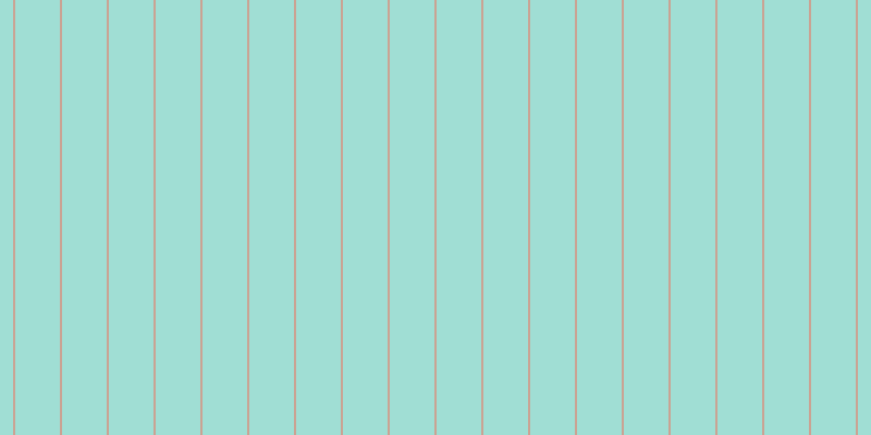 #a0ded4, #caa393 vertical lines, two pixels wide, forty-one pixels apart