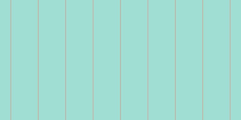#a0ded4, #caa393 vertical lines, two pixels wide, eighty-nine pixels apart