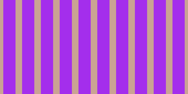 #a42eec, #caa393 vertical lines, twenty-eight pixels wide, fifty-two pixels apart