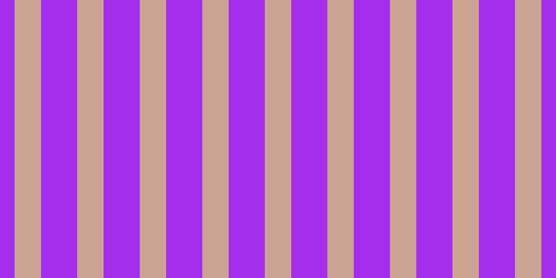 #a42eec, #caa393 vertical lines, thirty-eight pixels wide, fifty-two pixels apart