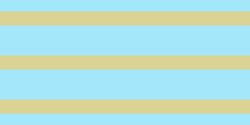 #a4e6fa, #dbd393 horizontal lines, forty-five pixels wide, ninety-six pixels apart