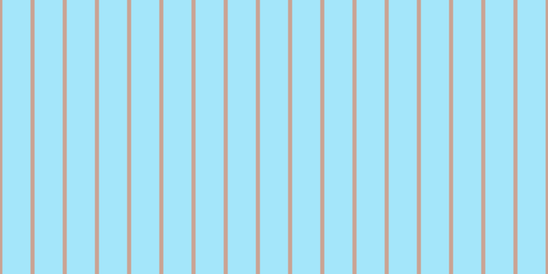 #a4e6fa, #caa393 vertical lines, six pixels wide, forty-one pixels apart