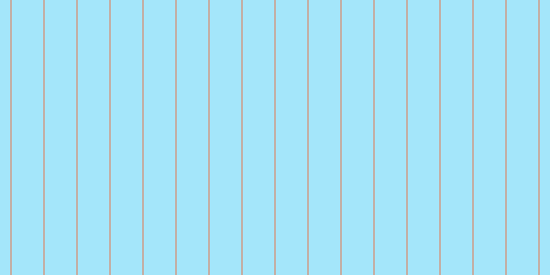#a4e6fa, #caa393 vertical lines, two pixels wide, forty-six pixels apart