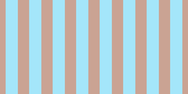 #a4e6fa, #caa393 vertical lines, forty-eight pixels wide, fifty-two pixels apart