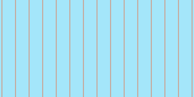 #a4e6fa, #caa393 vertical lines, four pixels wide, fifty-two pixels apart