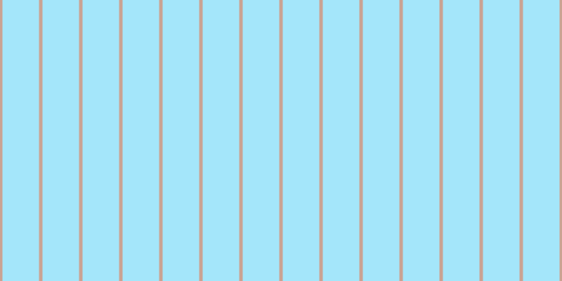 #a4e6fa, #caa393 vertical lines, five pixels wide, fifty-two pixels apart