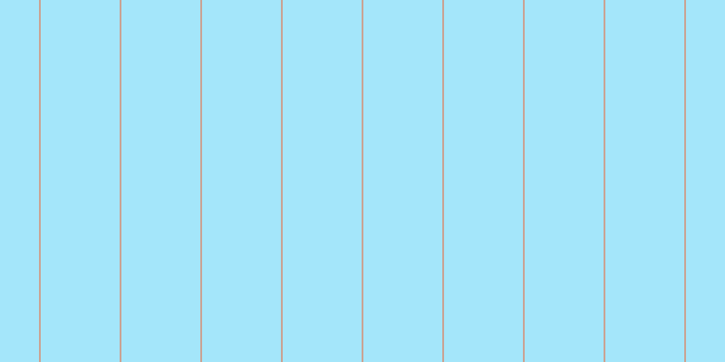 #a4e6fa, #caa393 vertical lines, two pixels wide, eighty-seven pixels apart