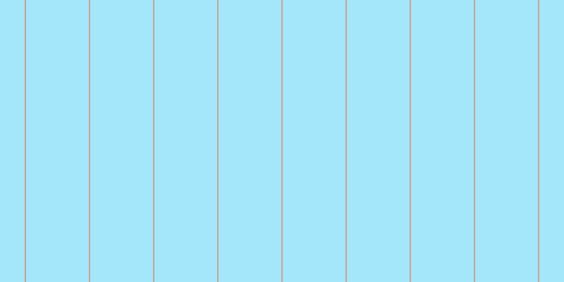 #a4e6fa, #caa393 vertical lines, two pixels wide, eighty-nine pixels apart