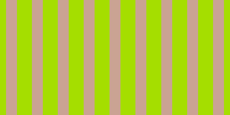 #a5de00, #caa393 vertical lines, thirty-eight pixels wide, fifty-two pixels apart