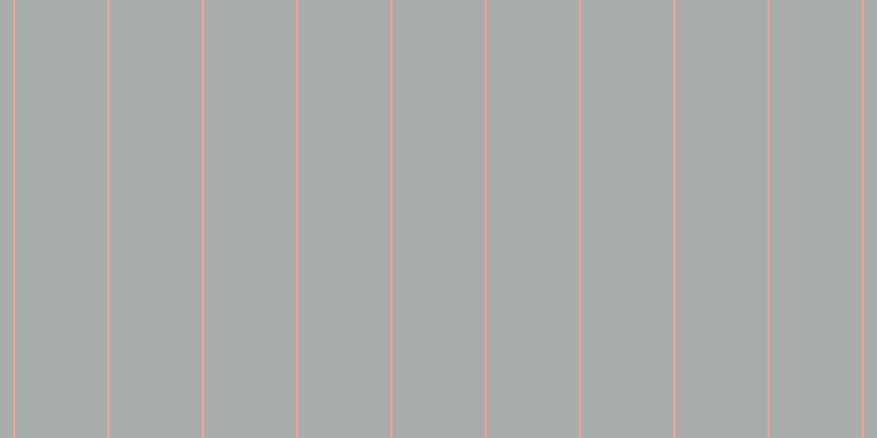 #a8acaa, #eba393 vertical lines, two pixels wide, eighty-four pixels apart