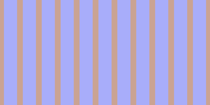 #a8adfa, #caa393 vertical lines, twenty-two pixels wide, fifty pixels apart