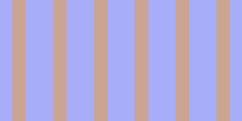 #a8adfa, #caa393 vertical lines, forty-five pixels wide, ninety pixels apart