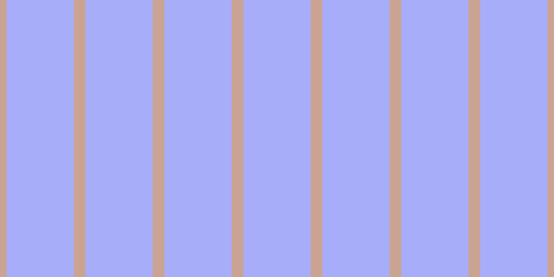 #a8adfa, #caa393 vertical lines, seventeen pixels wide, ninety-seven pixels apart