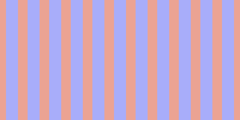 #a8adfa, #eba393 vertical lines, thirty-two pixels wide, forty pixels apart