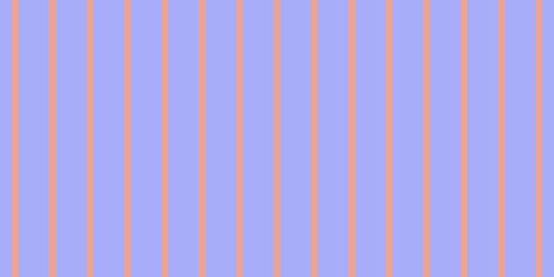 #a8adfa, #eba393 vertical lines, ten pixels wide, forty-four pixels apart