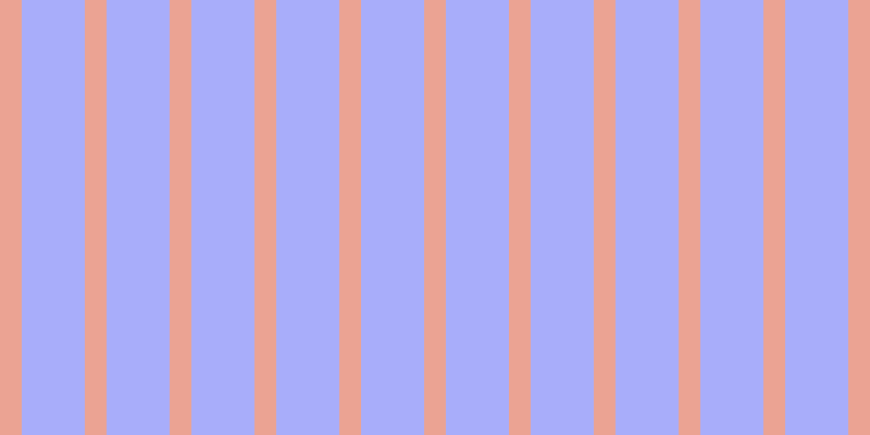 #a8adfa, #eba393 vertical lines, twenty pixels wide, fifty-eight pixels apart