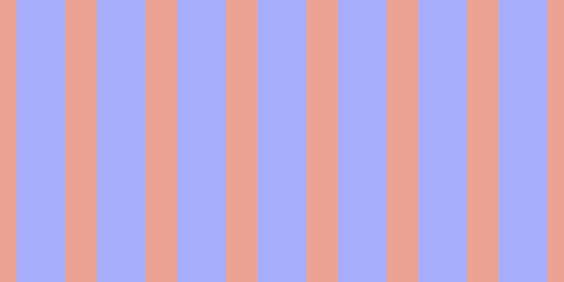 #a8adfa, #eba393 vertical lines, forty-five pixels wide, sixty-nine pixels apart