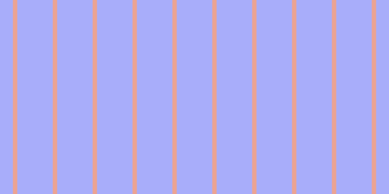 #a8adfa, #eba393 vertical lines, nine pixels wide, seventy-three pixels apart