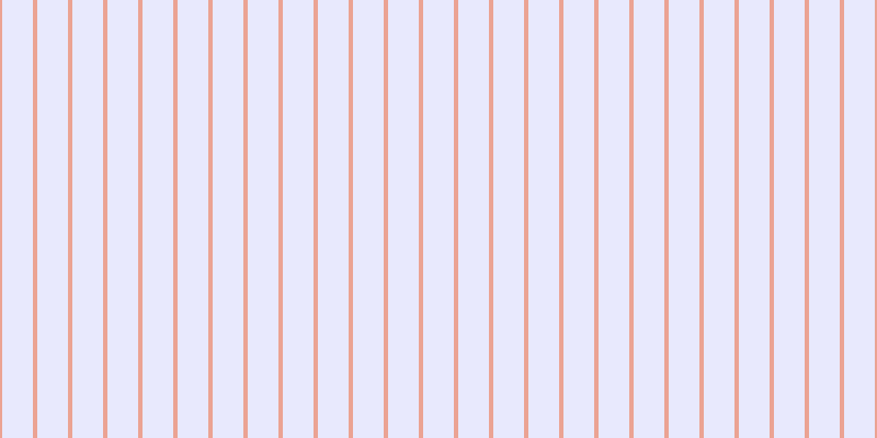 #a8adfa (25%), #eba393 vertical lines, four pixels wide, twenty-eight pixels apart