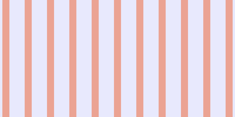 #a8adfa (25%), #eba393 vertical lines, twenty-four pixels wide, fifty-two pixels apart