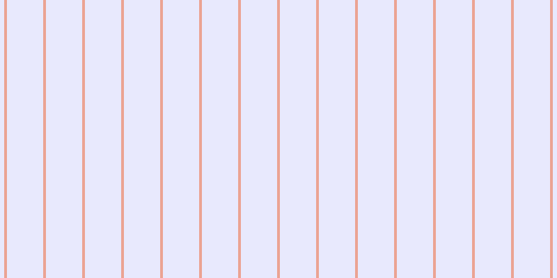 #a8adfa (25%), #eba393 vertical lines, four pixels wide, fifty-two pixels apart