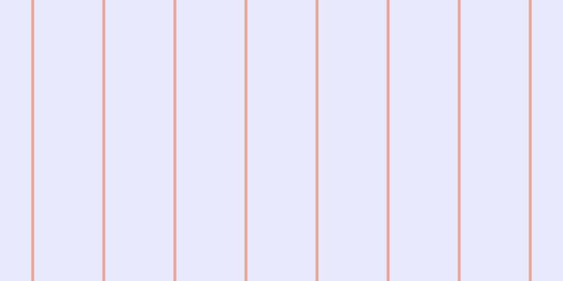 #a8adfa (25%), #eba393 vertical lines, four pixels wide, ninety-seven pixels apart