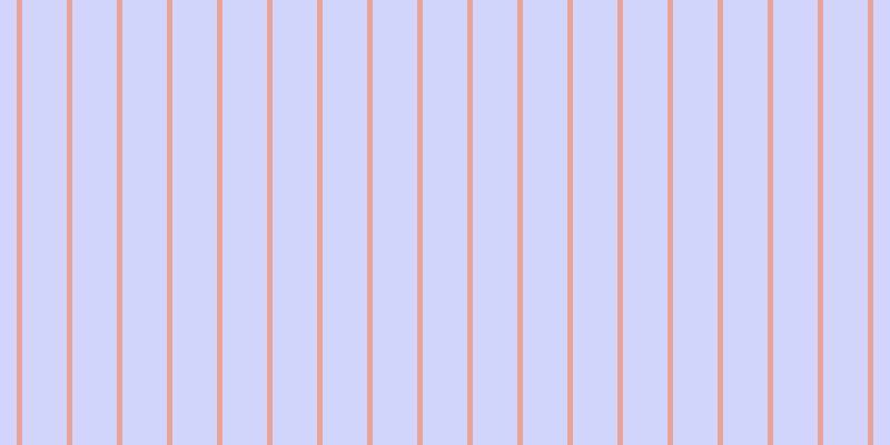 #a8adfa (50%), #eba393 vertical lines, five pixels wide, forty pixels apart