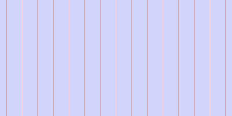 #a8adfa (50%), #eba393 vertical lines, two pixels wide, fifty-two pixels apart