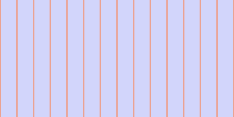 #a8adfa (50%), #eba393 vertical lines, five pixels wide, fifty-two pixels apart