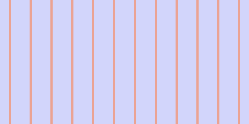 #a8adfa (50%), #eba393 vertical lines, seven pixels wide, sixty pixels apart