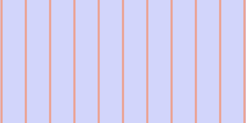 #a8adfa (50%), #eba393 vertical lines, seven pixels wide, seventy-two pixels apart