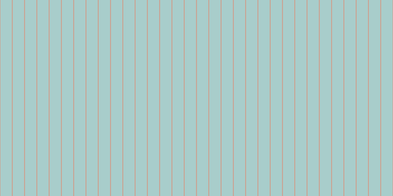 #a8cdcb, #caa393 vertical lines, two pixels wide, twenty-three pixels apart