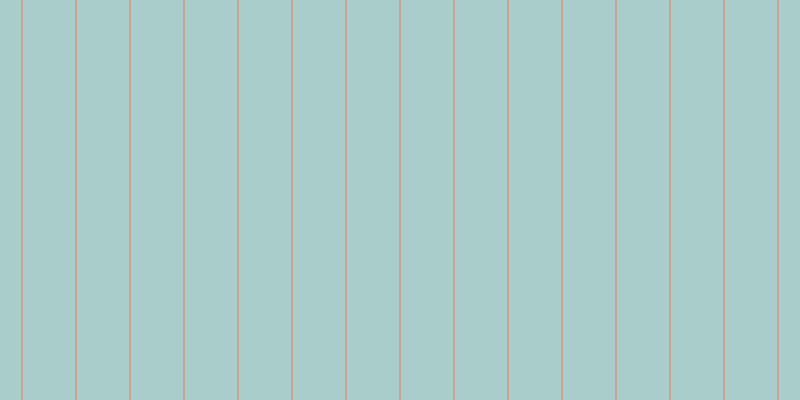 #a8cdcb, #caa393 vertical lines, two pixels wide, fifty-two pixels apart