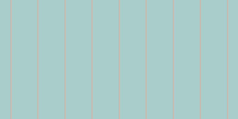 #a8cdcb, #eba393 vertical lines, two pixels wide, eighty-nine pixels apart