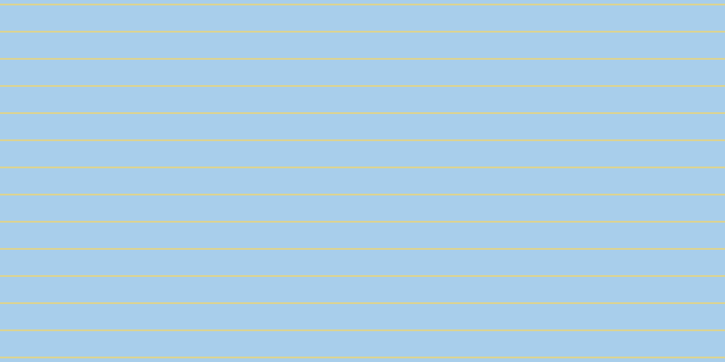 #a8ceeb, #dbd393 horizontal lines, two pixels wide, twenty-eight pixels apart