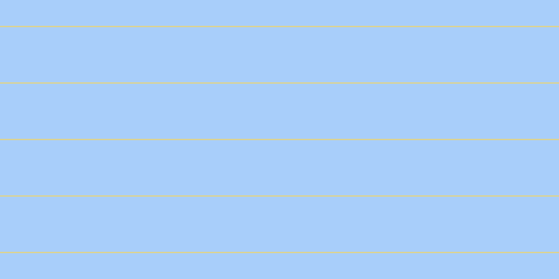 #a8cefa, #dbd393 horizontal lines, two pixels wide, seventy-nine pixels apart