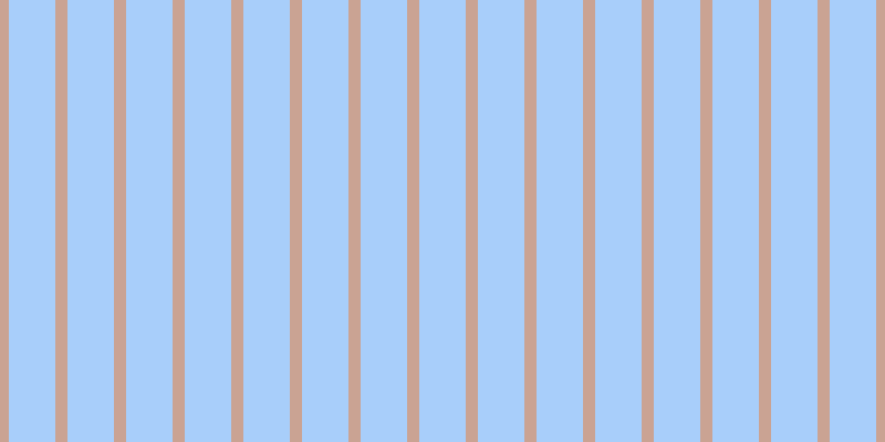 #a8cefa, #caa393 vertical lines, eleven pixels wide, forty-two pixels apart